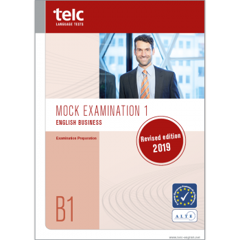telc English B1 Business, Übungstest Version 1, Heft