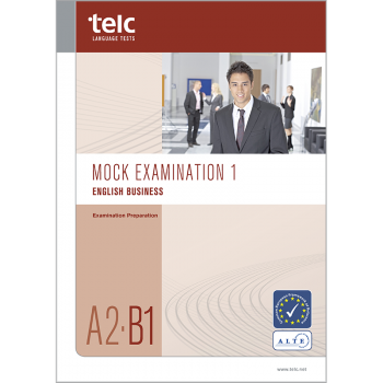 telc English A2-B1 Business, Mock Examination version 1, booklet