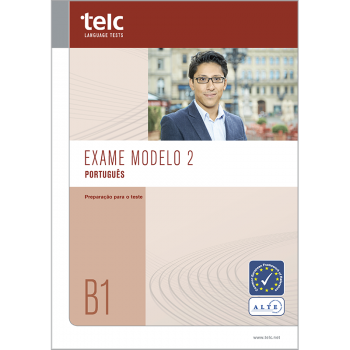telc Português B1, Mock Examination version 2, booklet