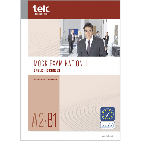 telc English A2-B1 Business, Übungstest Version 1, Heft